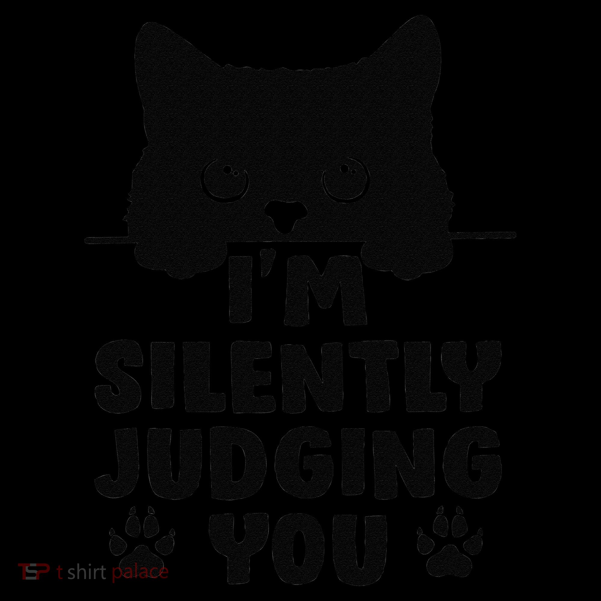 Funny Cat Im Silently Judging You Kids Sweatshirt