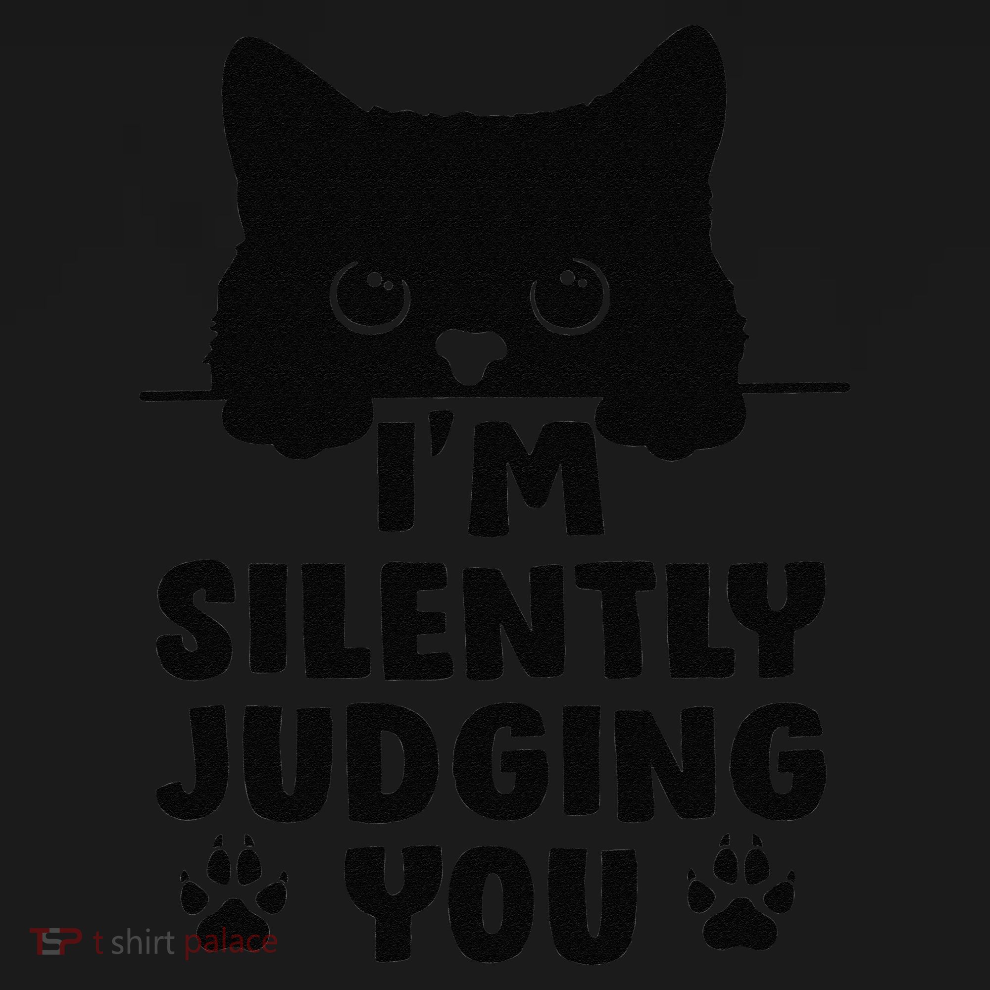 Funny Cat Im Silently Judging You Kids Long Sleeve Shirt