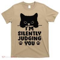 Funny Cat Im Silently Judging You T-Shirt thumb 0
