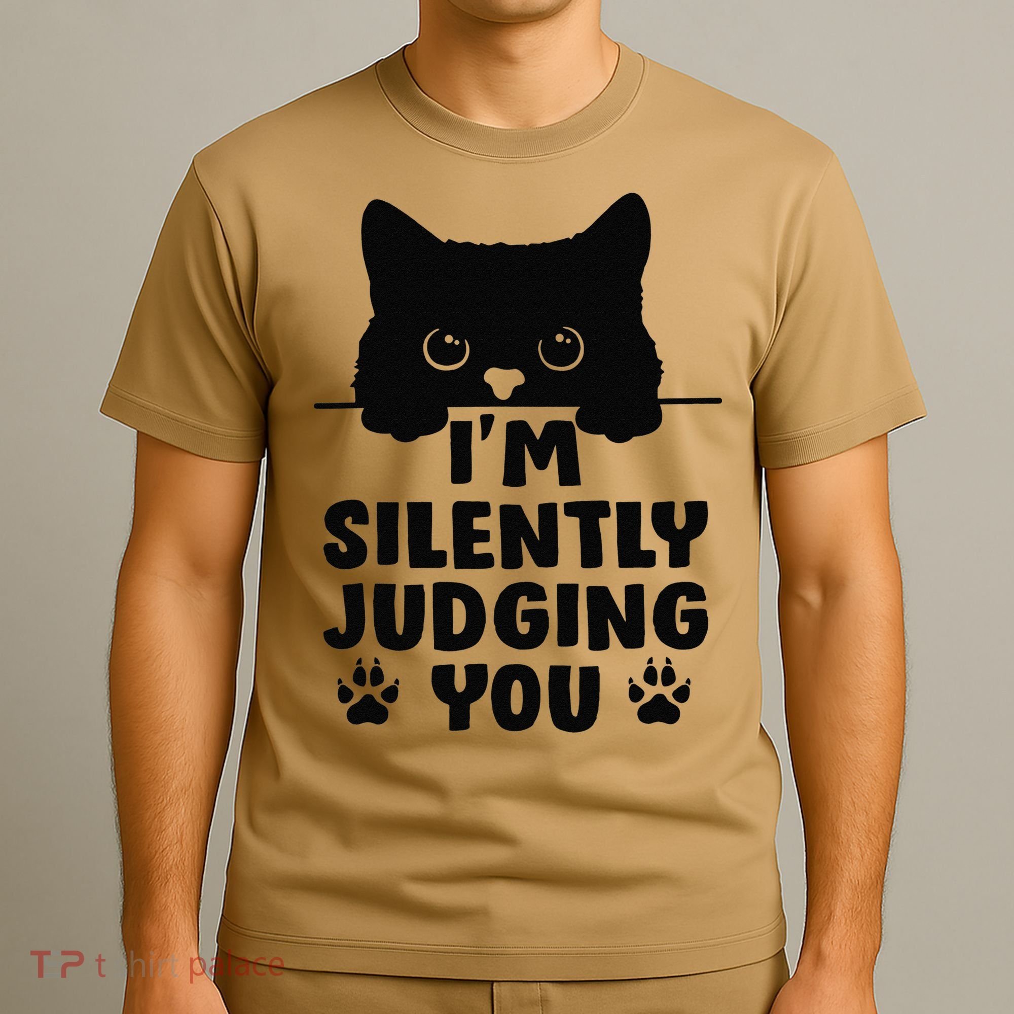 Funny Cat Im Silently Judging You T-Shirt