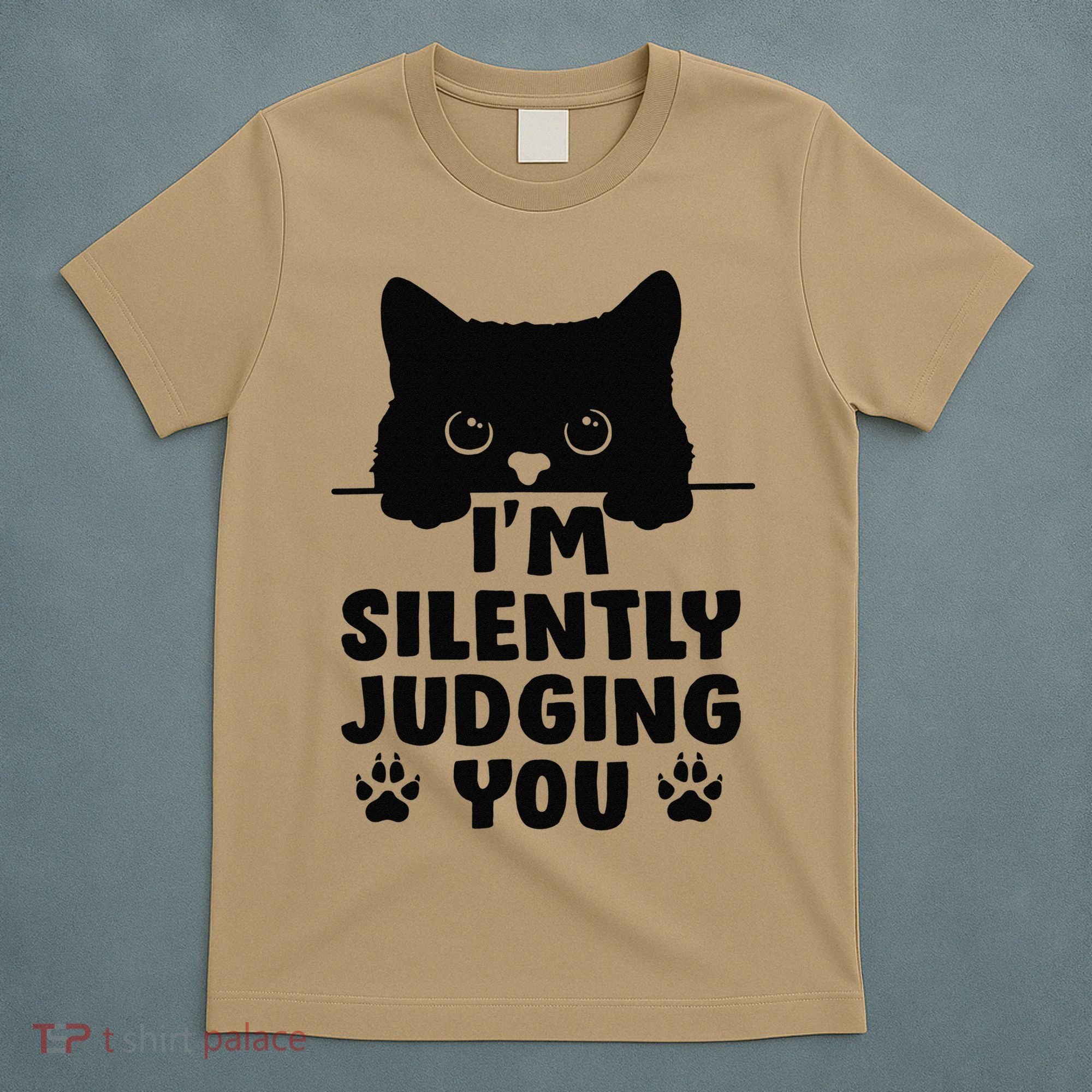 Funny Cat Im Silently Judging You T-Shirt