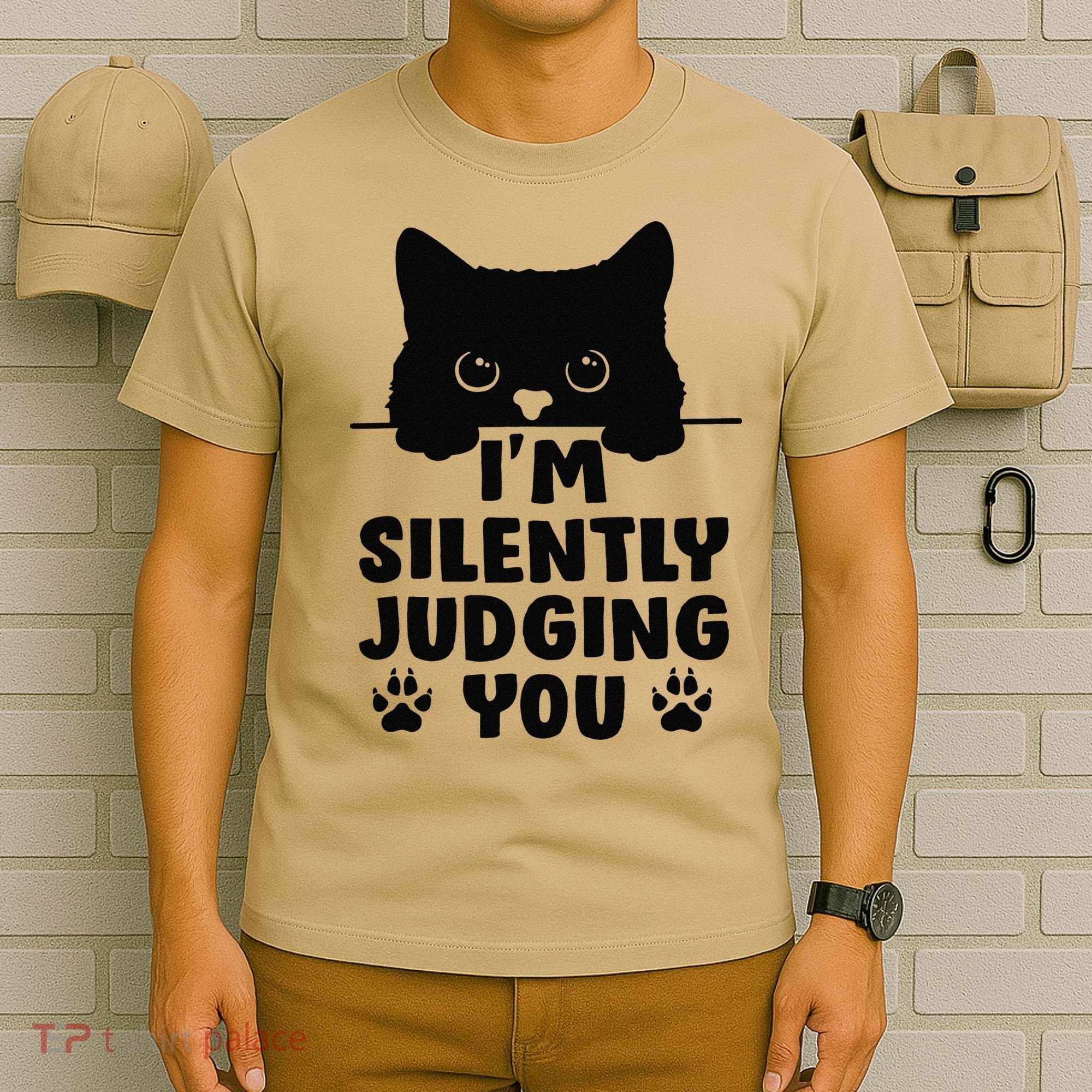 Funny Cat Im Silently Judging You T-Shirt