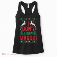 Funny Christmas I Dont Know Margo Women's Tank Top thumb 0
