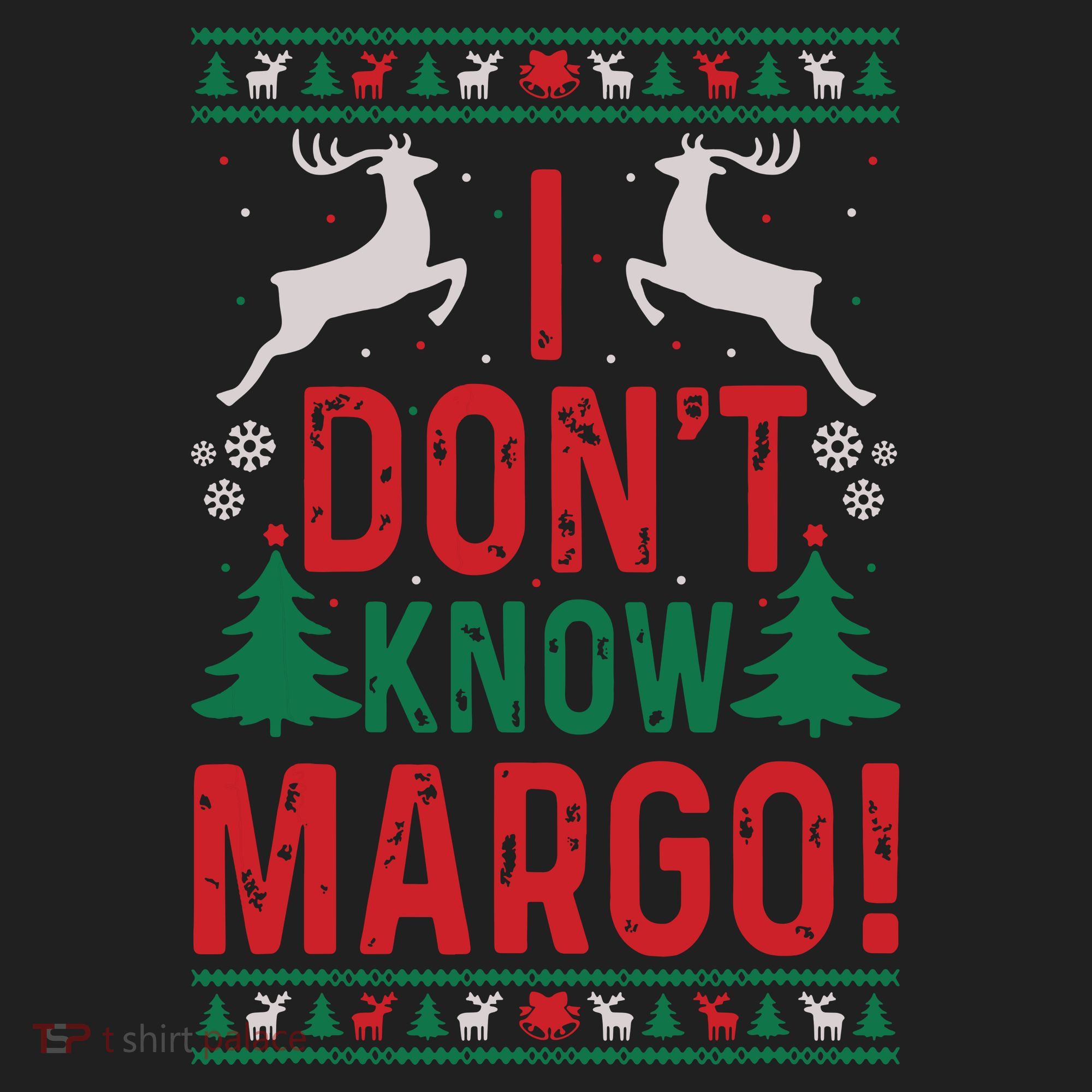 Funny Christmas I Dont Know Margo Hat