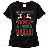 Funny Christmas I Dont Know Margo Women's T-Shirt thumb 0