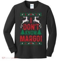 Funny Christmas I Dont Know Margo Kids Long Sleeve Shirt thumb 0