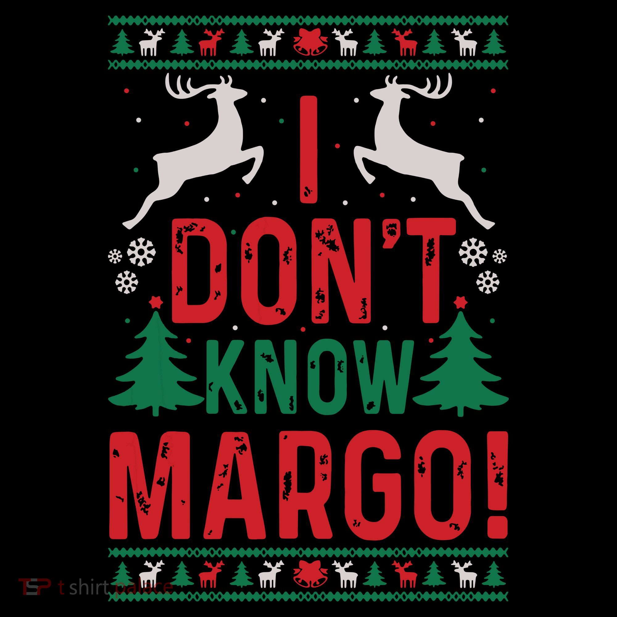 Funny Christmas I Dont Know Margo Kids Long Sleeve Shirt