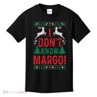 Funny Christmas I Dont Know Margo Kids T-Shirt thumb 0