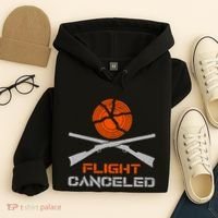 Flight Canceled I Trap Clay Shooting Skeet Shooting Hoodie thumb 4
