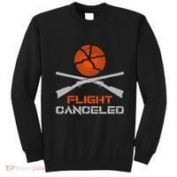 Flight Canceled I Trap Clay Shooting Skeet Shooting Sweatshirt thumb 0
