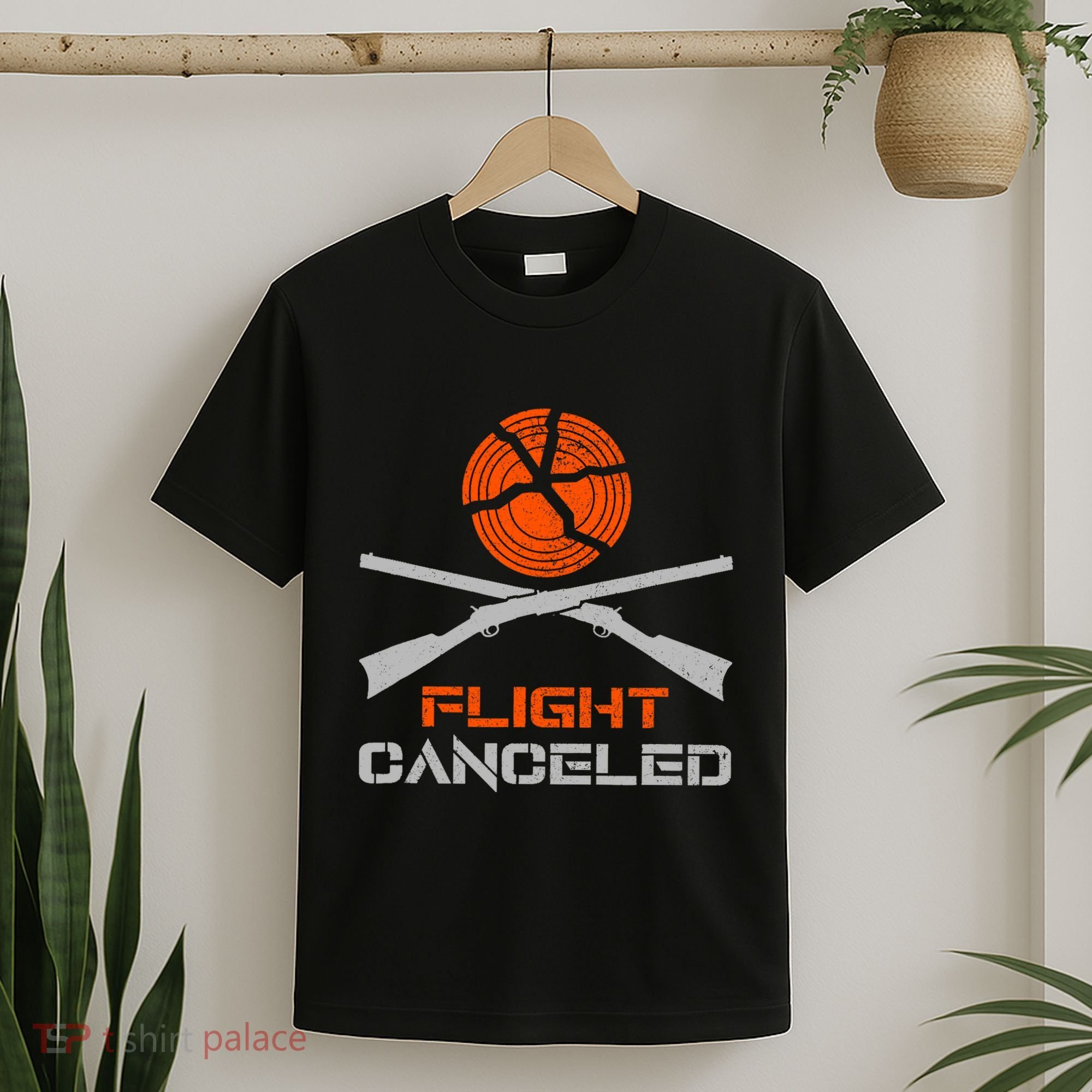 Flight Canceled I Trap Clay Shooting Skeet Shooting T-Shirt