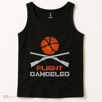 Flight Canceled I Trap Clay Shooting Skeet Shooting Tank Top thumb 2