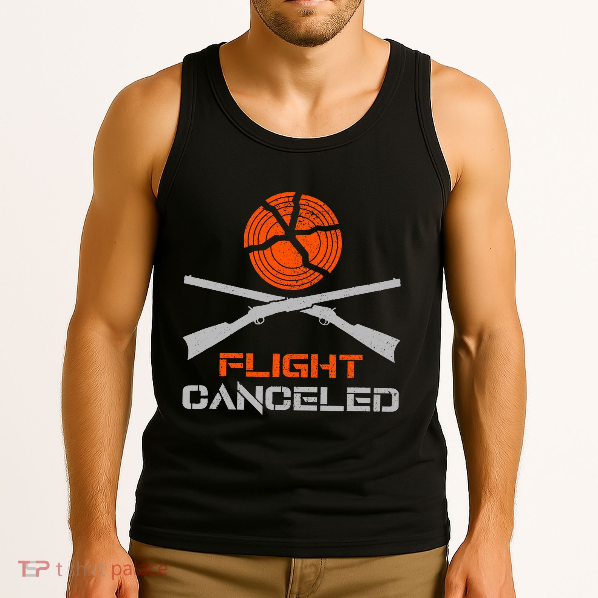 Flight Canceled I Trap Clay Shooting Skeet Shooting Tank Top