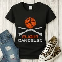 Flight Canceled I Trap Clay Shooting Skeet Shooting Women's T-Shirt thumb 3