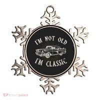Funny Car Im Not Old Im Classic Old Man Gift Ornament thumb 0