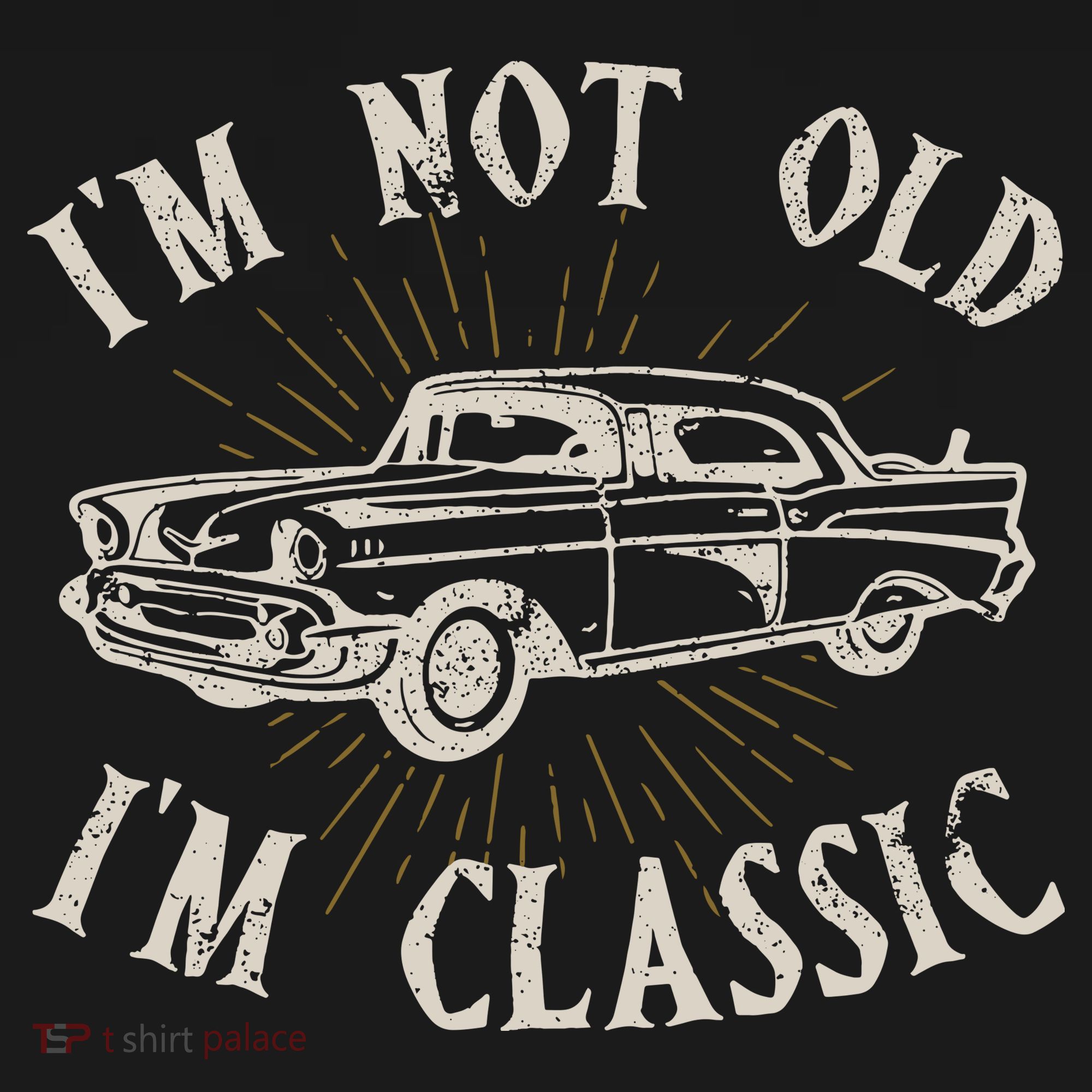 Funny Car Im Not Old Im Classic Old Man Gift Ornament
