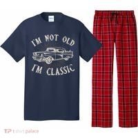 Funny Car Im Not Old Im Classic Old Man Gift Pajama Set thumb 0