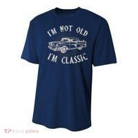 Funny Car Im Not Old Im Classic Old Man Gift Youth Performance Sprint T-Shirt thumb 0