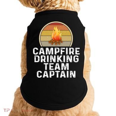 Funny Campfire Ing Team Captain Camp Camping Outdoor Gift Doggie Tank