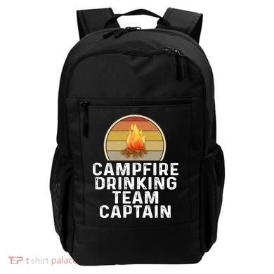 Funny Campfire Ing Team Captain Camp Camping Outdoor Gift Backpack