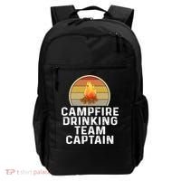 Funny Campfire Ing Team Captain Camp Camping Outdoor Gift Backpack thumb 0