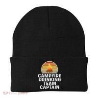 Funny Campfire Ing Team Captain Camp Camping Outdoor Gift Beanie thumb 0