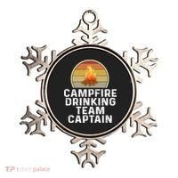 Funny Campfire Ing Team Captain Camp Camping Outdoor Gift Ornament thumb 0