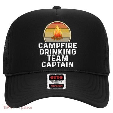 Funny Campfire Ing Team Captain Camp Camping Outdoor Gift Hat