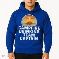 Funny Campfire Ing Team Captain Camp Camping Outdoor Gift Hoodie thumb 2