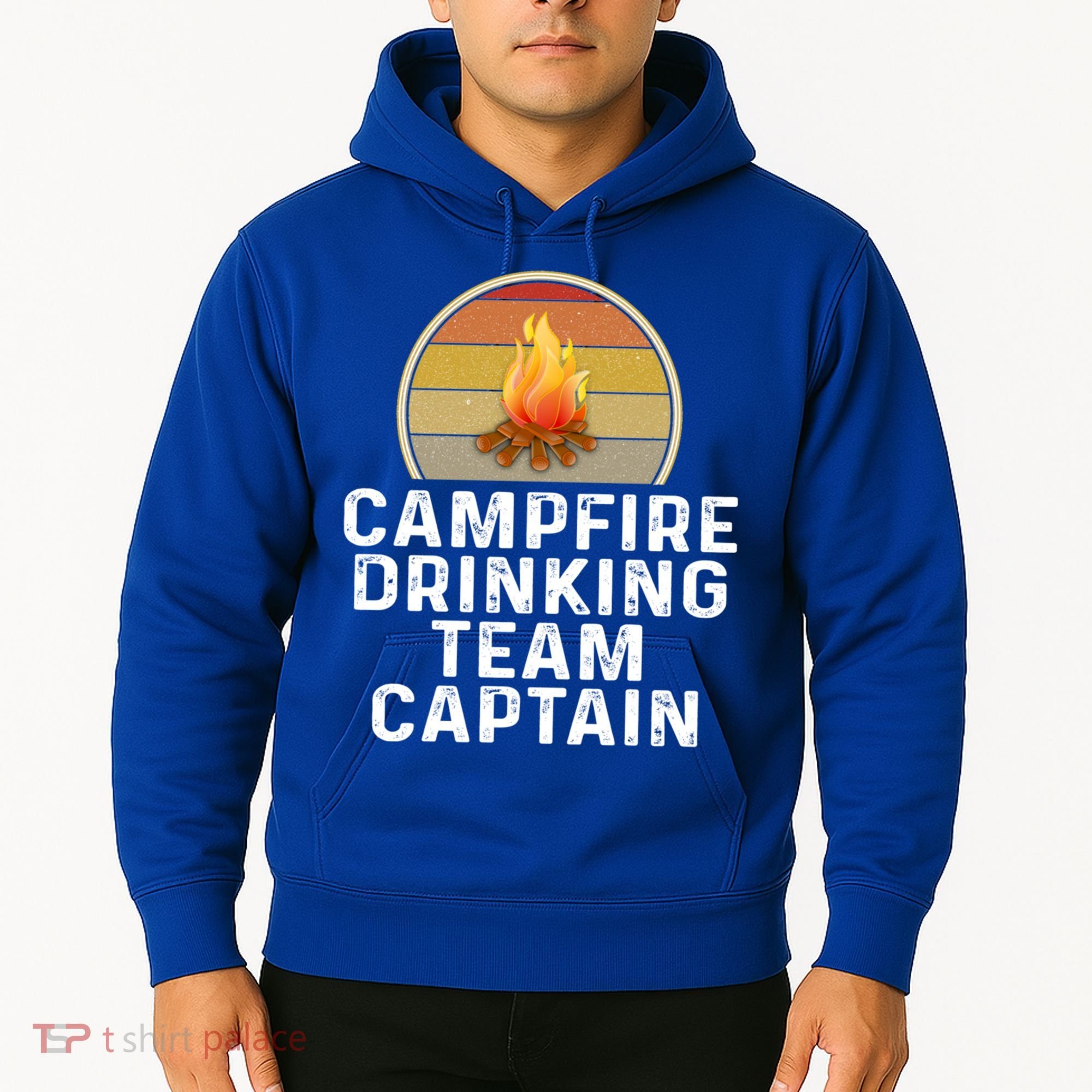 Funny Campfire Ing Team Captain Camp Camping Outdoor Gift Hoodie