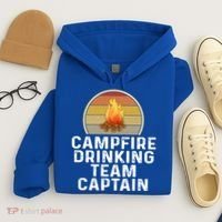 Funny Campfire Ing Team Captain Camp Camping Outdoor Gift Hoodie thumb 4