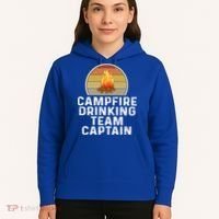 Funny Campfire Ing Team Captain Camp Camping Outdoor Gift Hoodie thumb 5