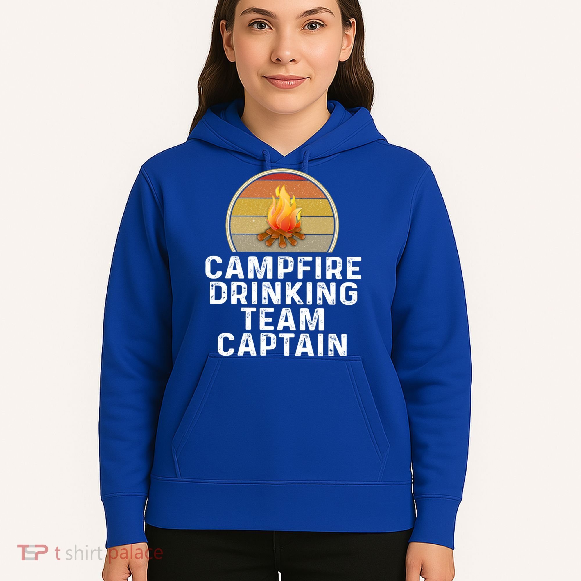 Funny Campfire Ing Team Captain Camp Camping Outdoor Gift Hoodie