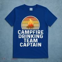 Funny Campfire Ing Team Captain Camp Camping Outdoor Gift T-Shirt thumb 5