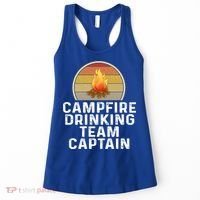Funny Campfire Ing Team Captain Camp Camping Outdoor Gift Women's Tank Top thumb 0