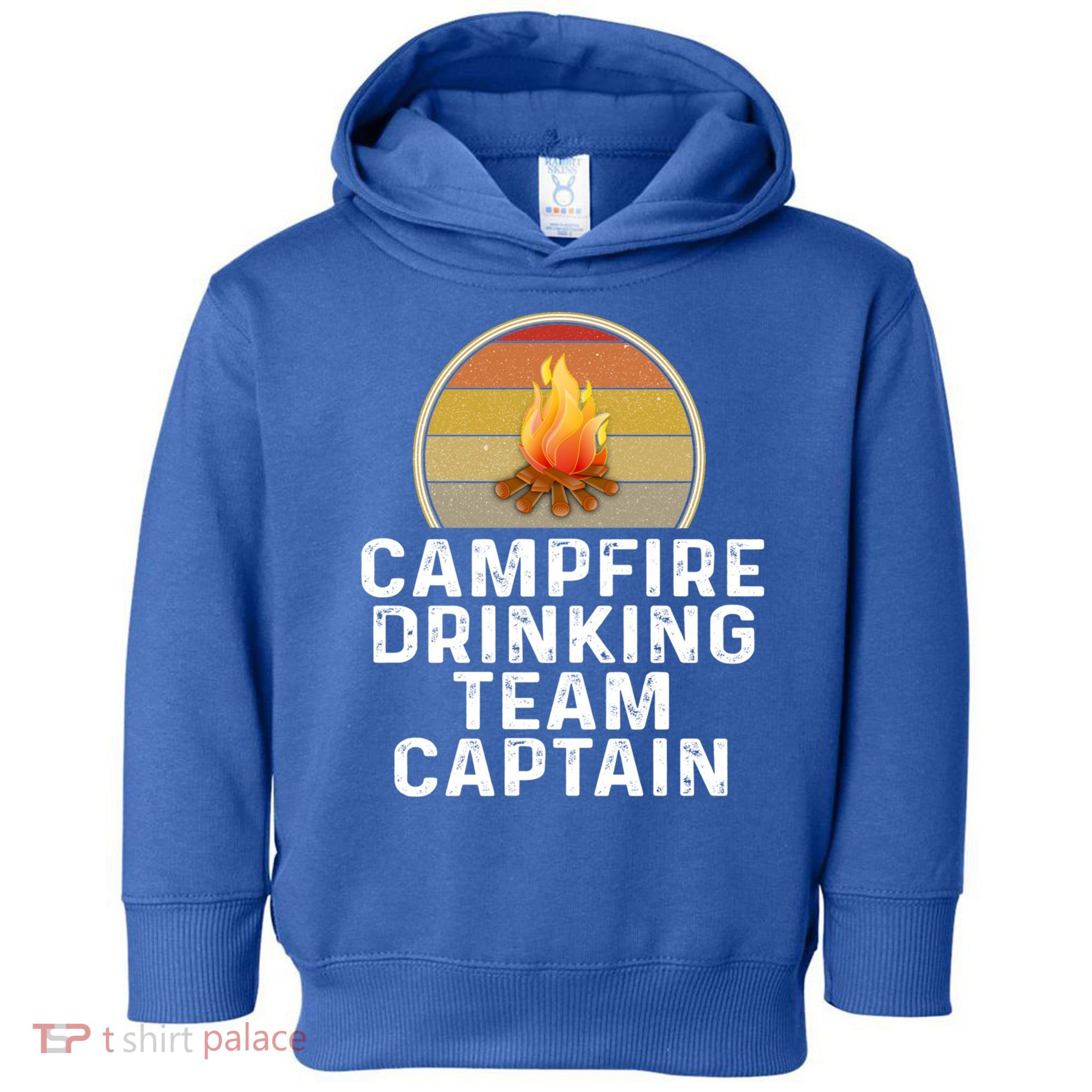 Funny Campfire Ing Team Captain Camp Camping Outdoor Gift Toddler Hoodie