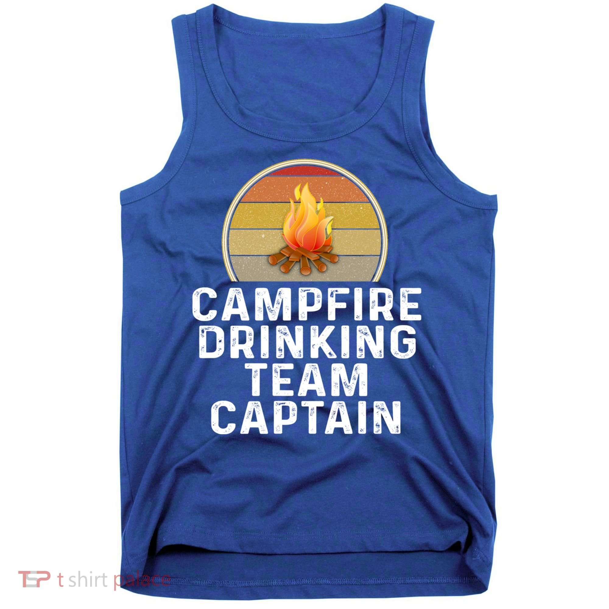 Funny Campfire Ing Team Captain Camp Camping Outdoor Gift Tank Top