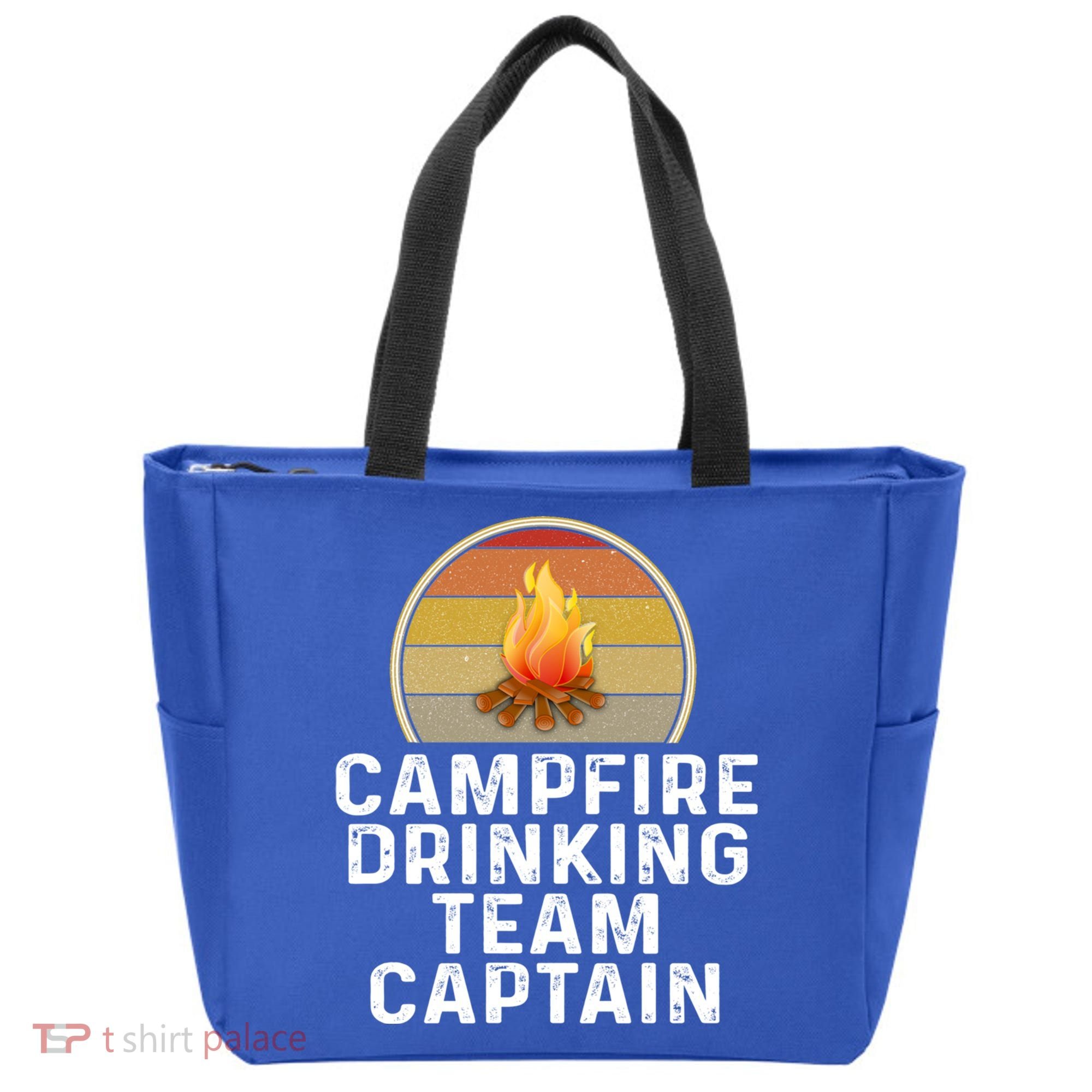 Funny Campfire Ing Team Captain Camp Camping Outdoor Gift Tote Bag
