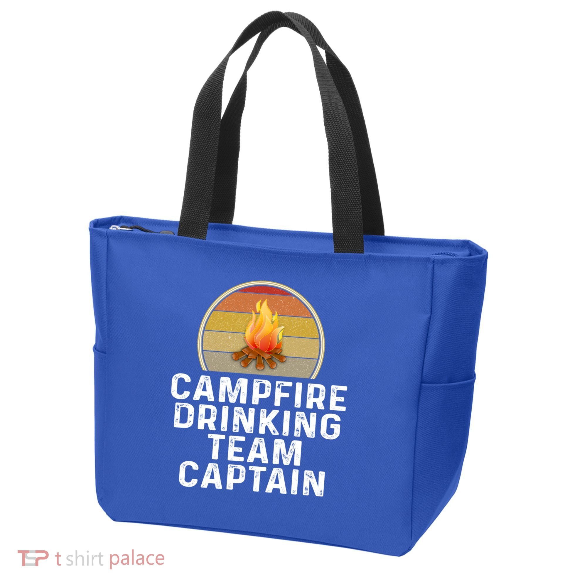 Funny Campfire Ing Team Captain Camp Camping Outdoor Gift Tote Bag