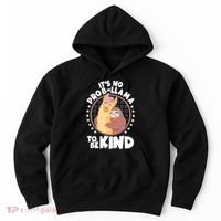 Funny Cute It's No ProbLlama To Be Kind Hoodie thumb 0
