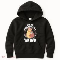 Funny Cute It's No ProbLlama To Be Kind Kids Hoodie thumb 0