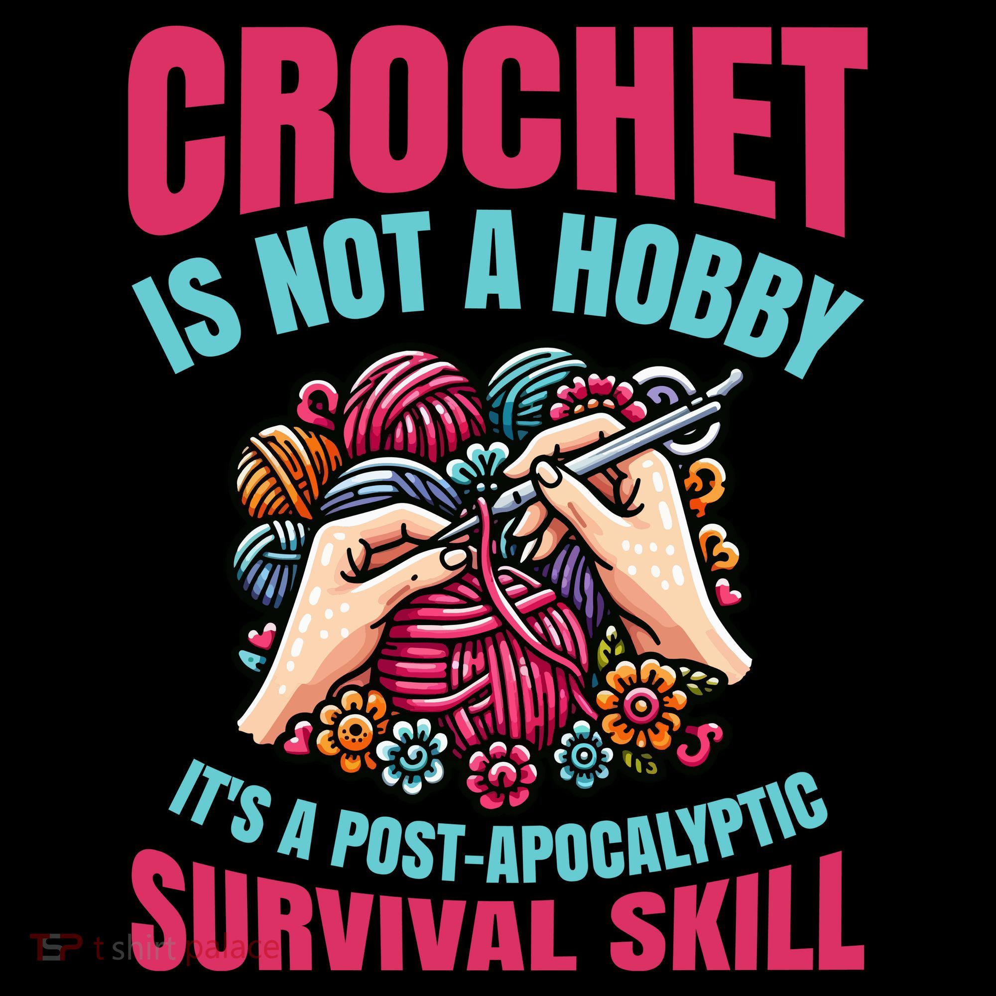 Funny Crochet Is Not A Hobby Doggie Tank