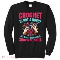 Funny Crochet Is Not A Hobby Sweatshirt thumb 0
