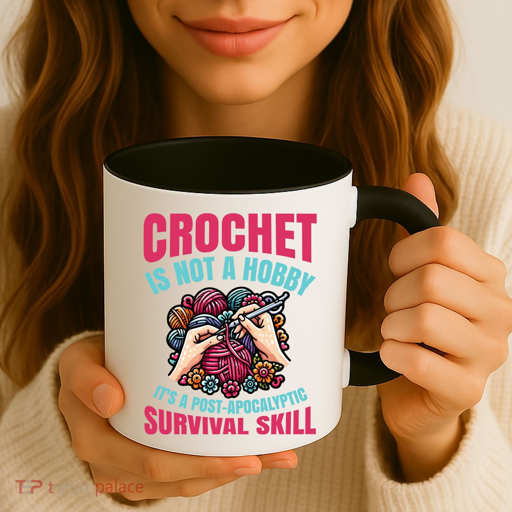 Funny Crochet Is Not A Hobby Coffee Mug