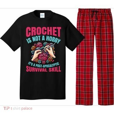Funny Crochet Is Not A Hobby Pajama Set