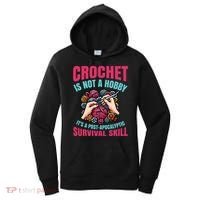 Funny Crochet Is Not A Hobby Women's Hoodie thumb 0
