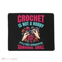 Funny Crochet Is Not A Hobby Mousepad thumb 0