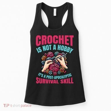 Funny Crochet Is Not A Hobby Women's Tank Top