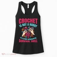 Funny Crochet Is Not A Hobby Women's Tank Top thumb 0