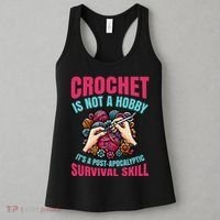 Funny Crochet Is Not A Hobby Women's Tank Top thumb 3